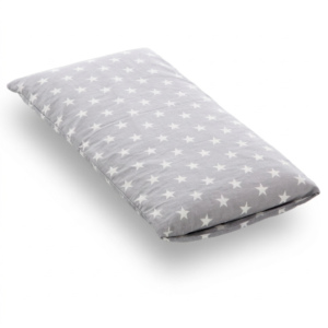 Cuscino per bambini in memory foam viscoelastico con fodera in cotone a stelline Victorest Stella
